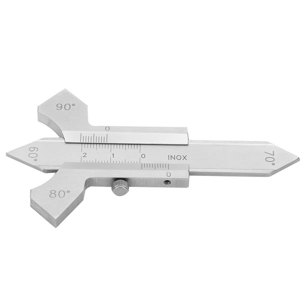 Weld Gauge Weld Stitch Gauge Easy To Carry Small Size Stainless Steel for Welding Measurement Industrial Application Weld Gauge Weld Stitch Gauge Easy To Carry Small Size Stainless Steel for Welding Measurement Industrial Application